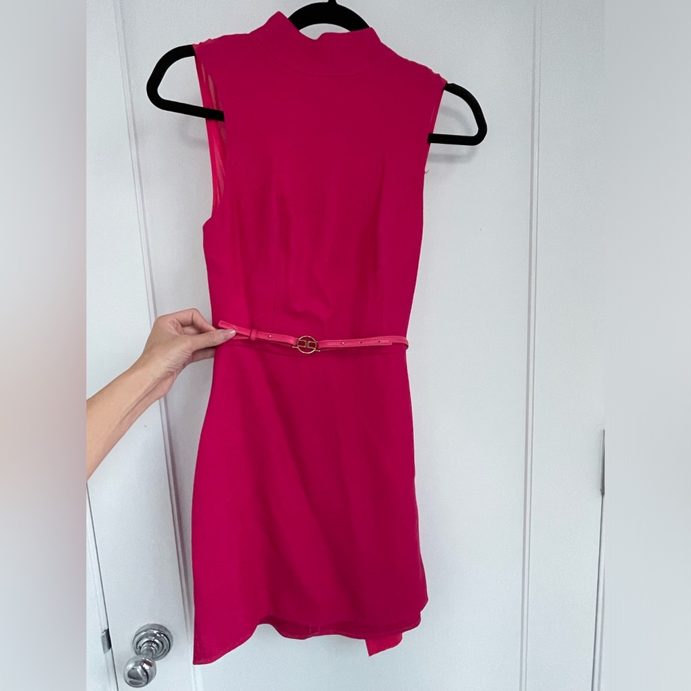 Elisabetta franchi pink mini dress